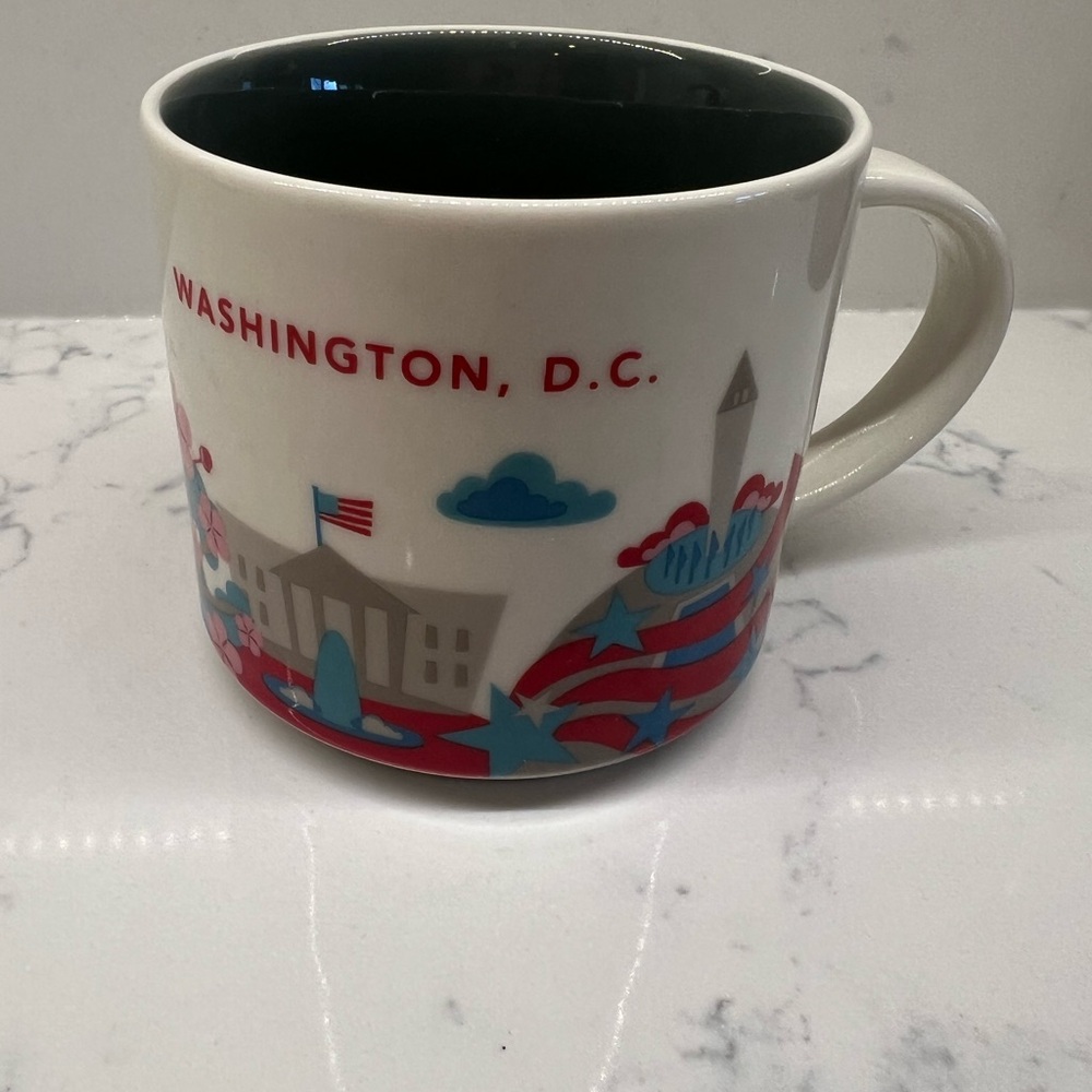 Starbucks Washington, D.C. you are here collection Souvenir coffee Mug 14oz